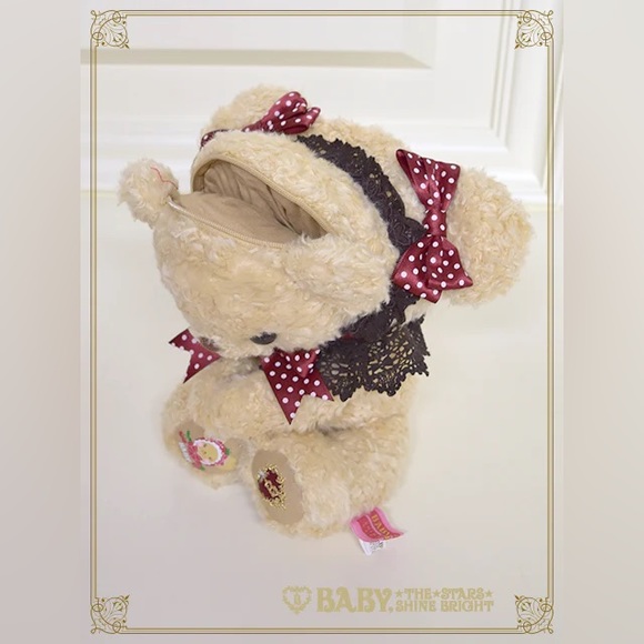 BABY, THE STARS SHINE BRIGHT Kumakumya pochette bag - Picture 3 of 5